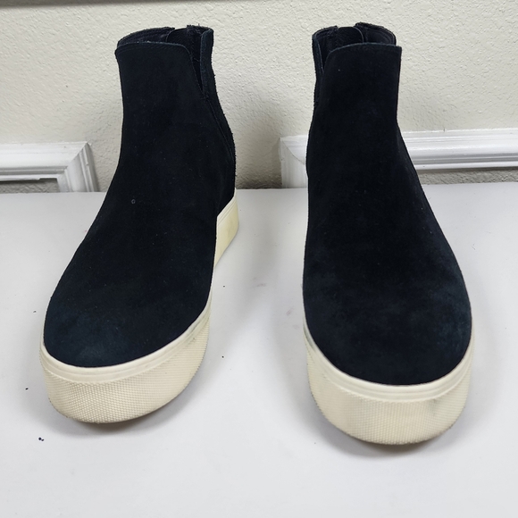 J Slides Shoes - J Slide Women Dani Nubuck Casual black ankle boots sneakers size 7M